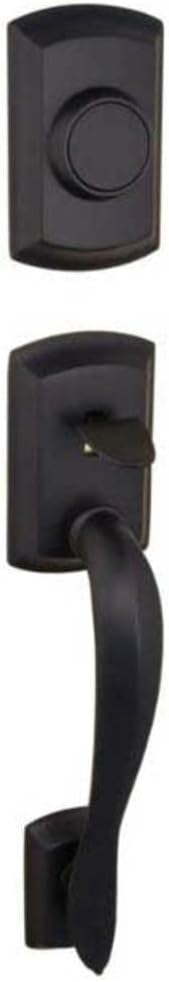 Iron Black Dummy Exterior Handleset D561