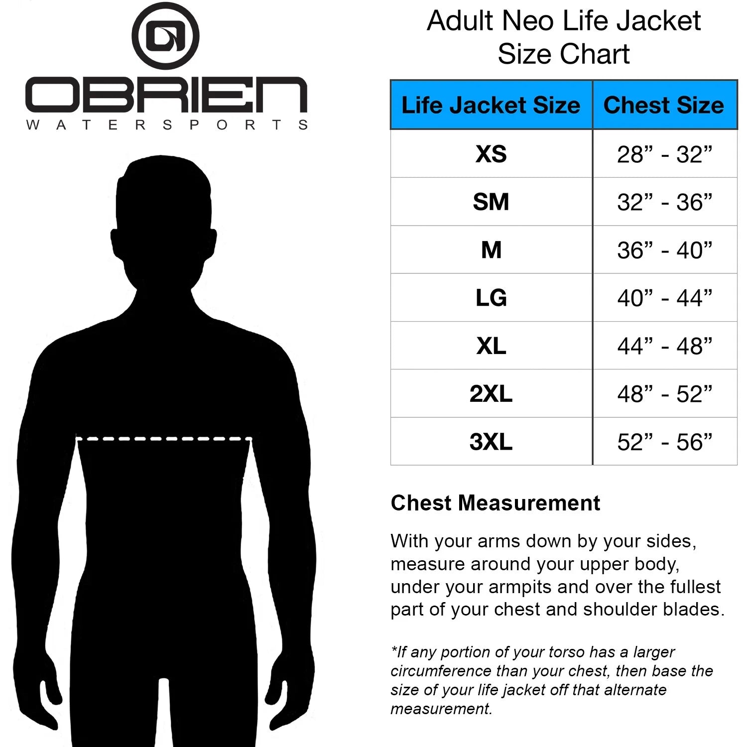 Blue X-Large Lightweight Life Jacket D945912