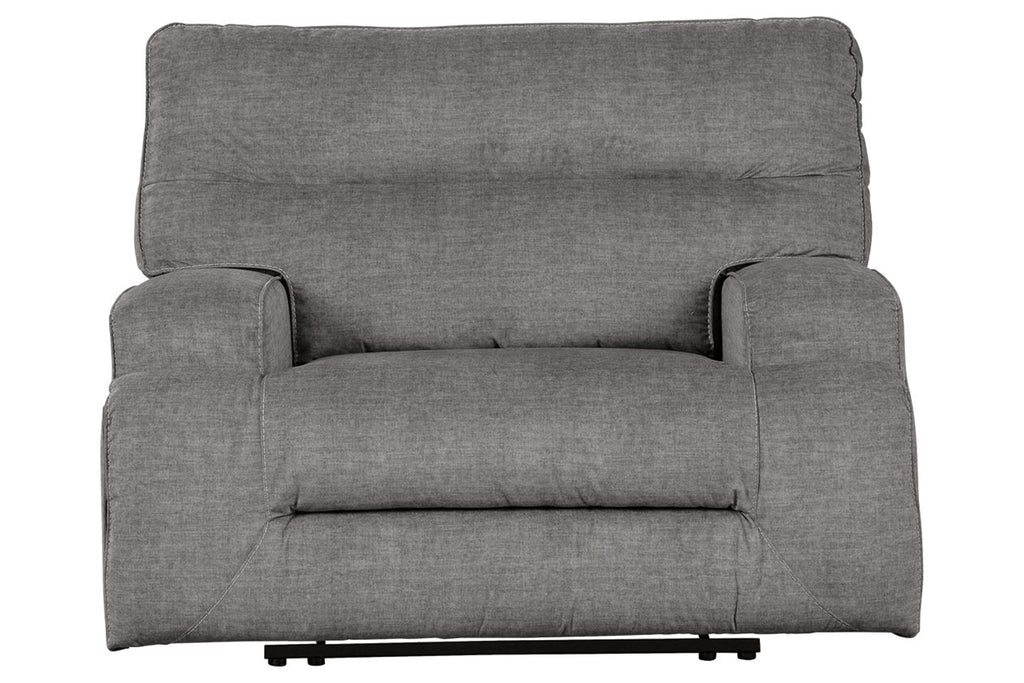 Charcoal Wide Seat Recliner J1179