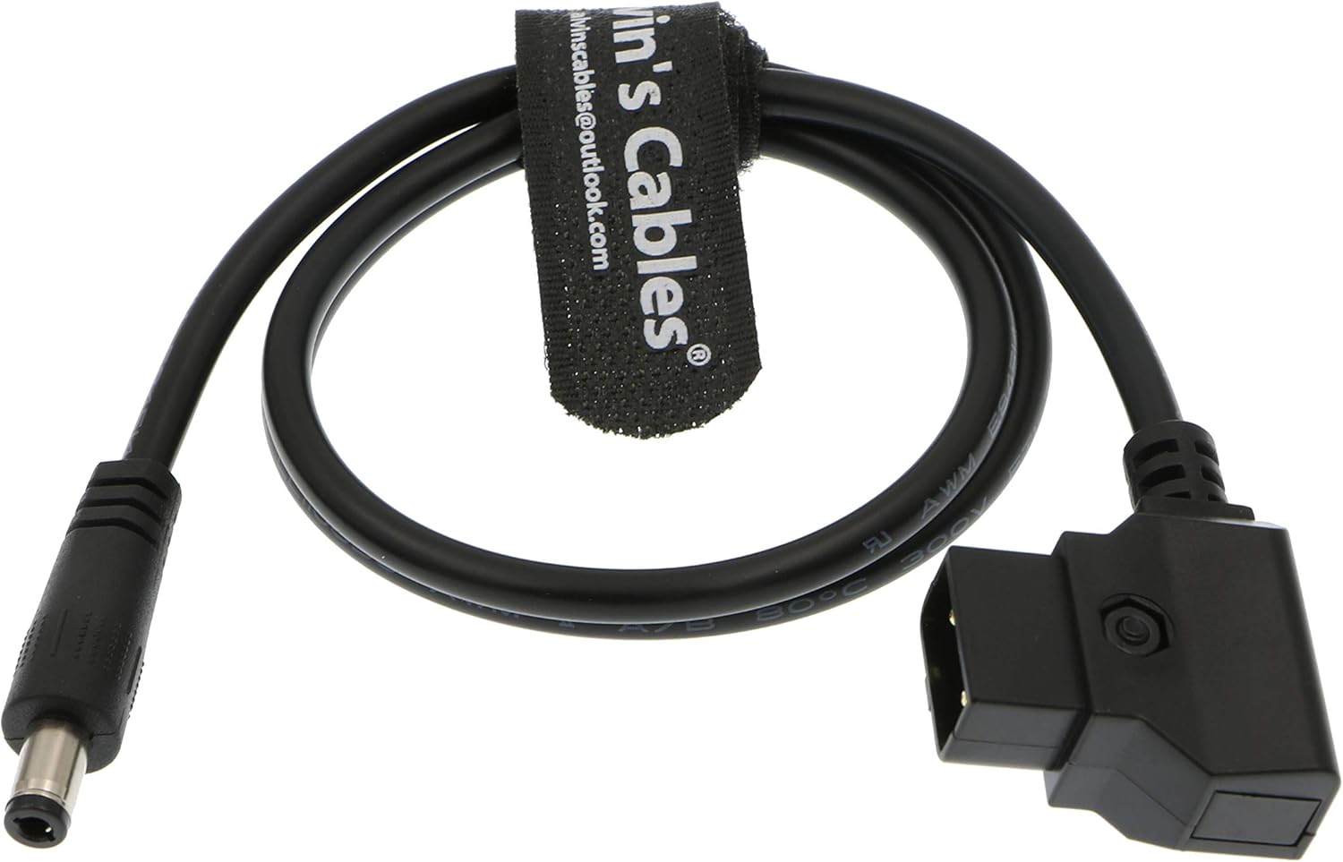 D-Tap to Locking DC 5.5 2.1 Power Cable, Pack of 2 G941