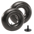 (2) Tire Inner Tubes 4.00x6 TR13 Straight Valve Stem U121616