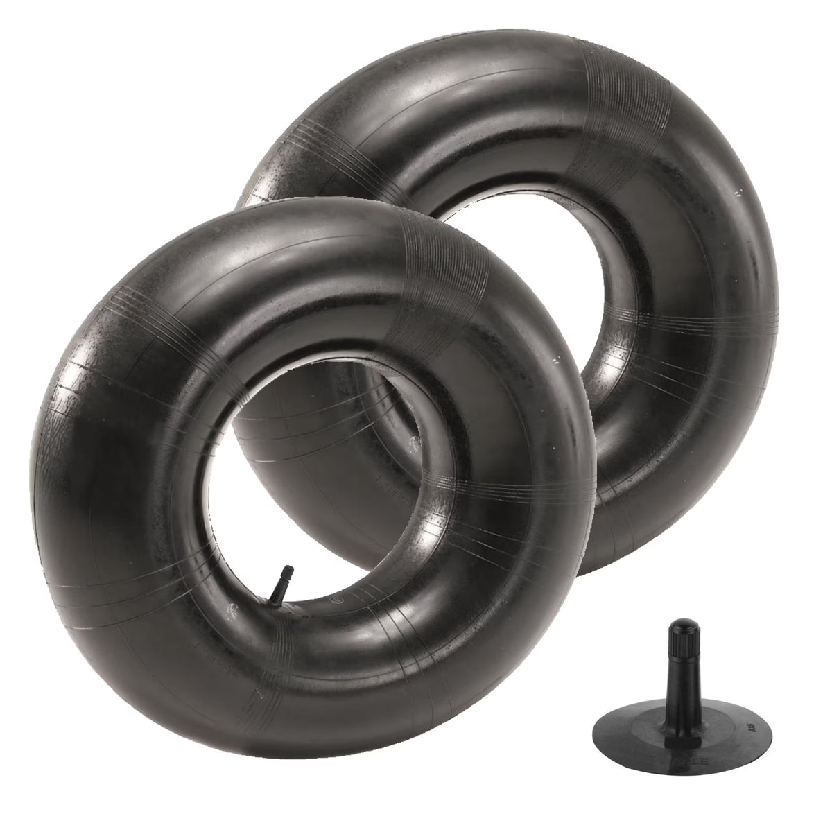 (2) Tire Inner Tubes 4.00x6 TR13 Straight Valve Stem U121616