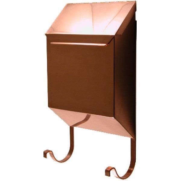 Copper Wall Mount Mailbox E630