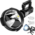 Rechargeable LED Handheld Flashlight Spotlight 4 Modes Waterproof Searchlight Y909