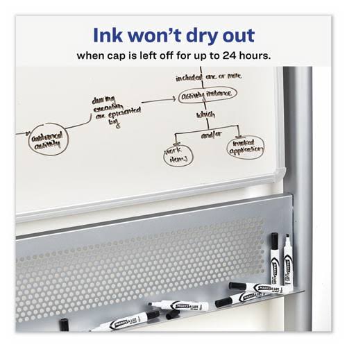 Blue Dry Erase Marker, Chisel Tip, Dozen X742321