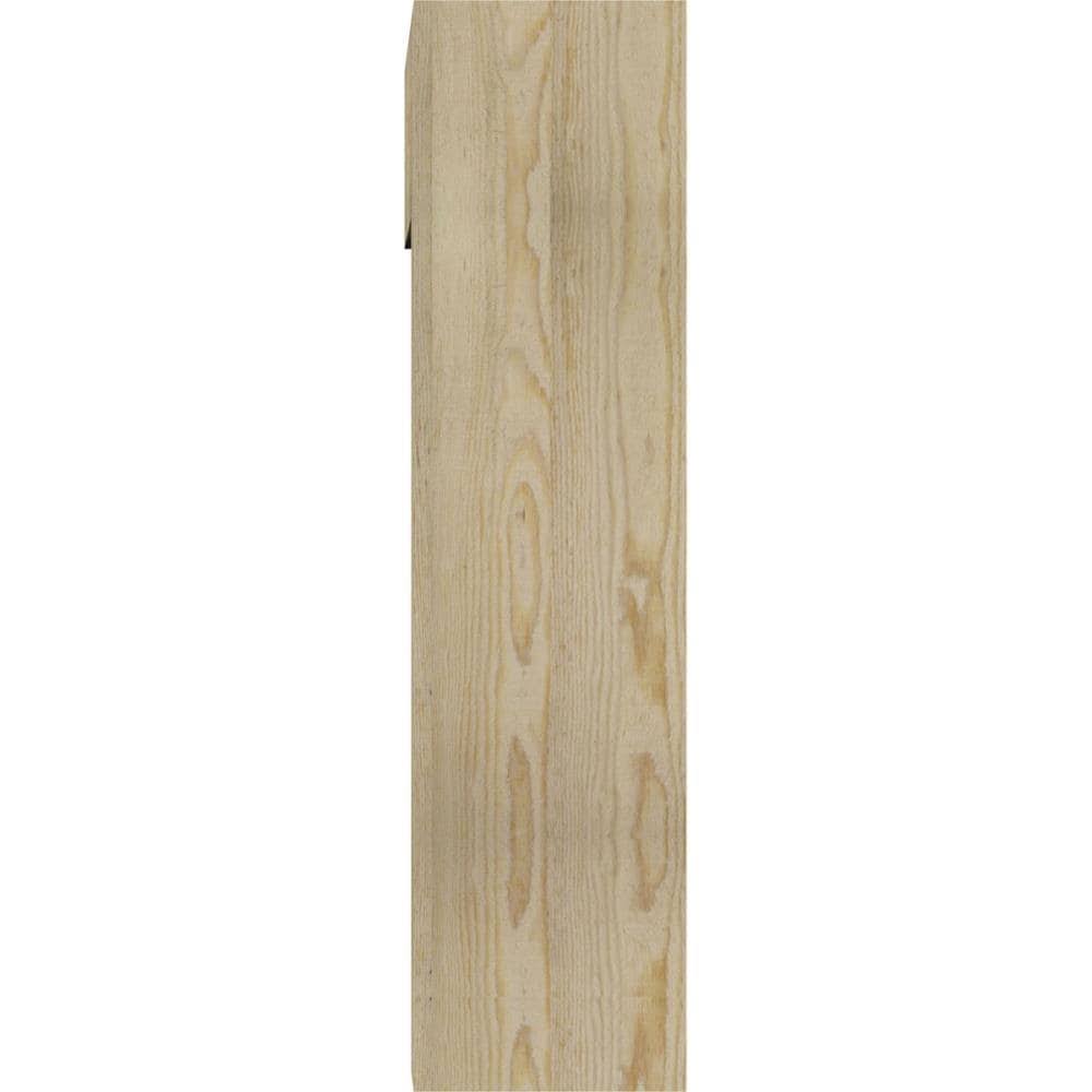 Rough Sawn Bracket with Offset Brace, Douglas Fir G6721