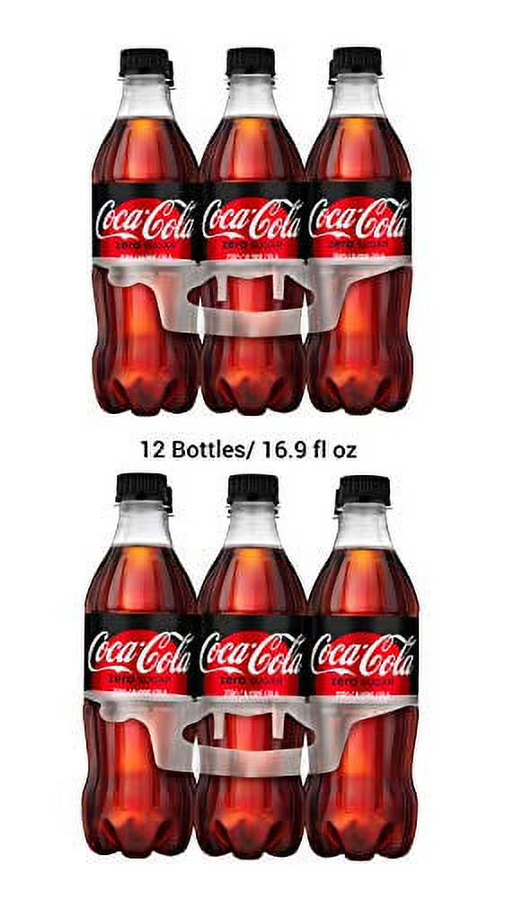 Coke Zero Sugar 16.9 fl oz 12 Bottles A47859