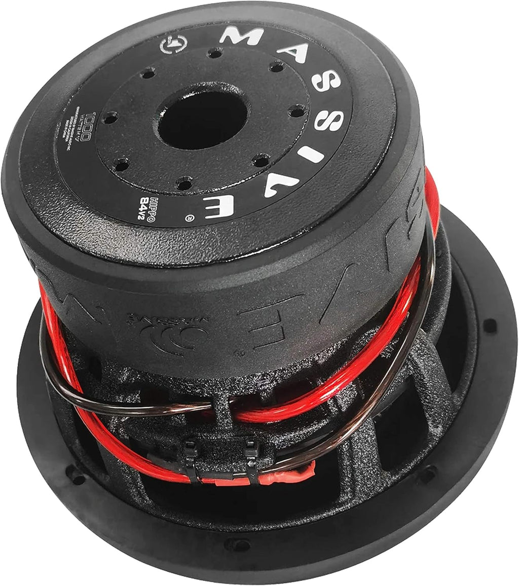 8 Inch Car Audio Subwoofer, 500 Watt RMS, Dual 4 Ohm F213