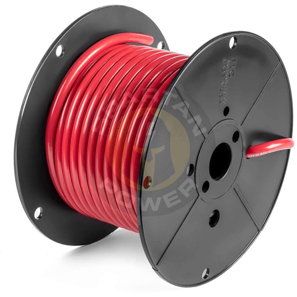 2 AWG 100 ft Red Battery Cable X778175