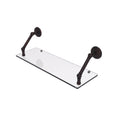 24 inch Floating Glass Shelf Venetian Bronze N30650