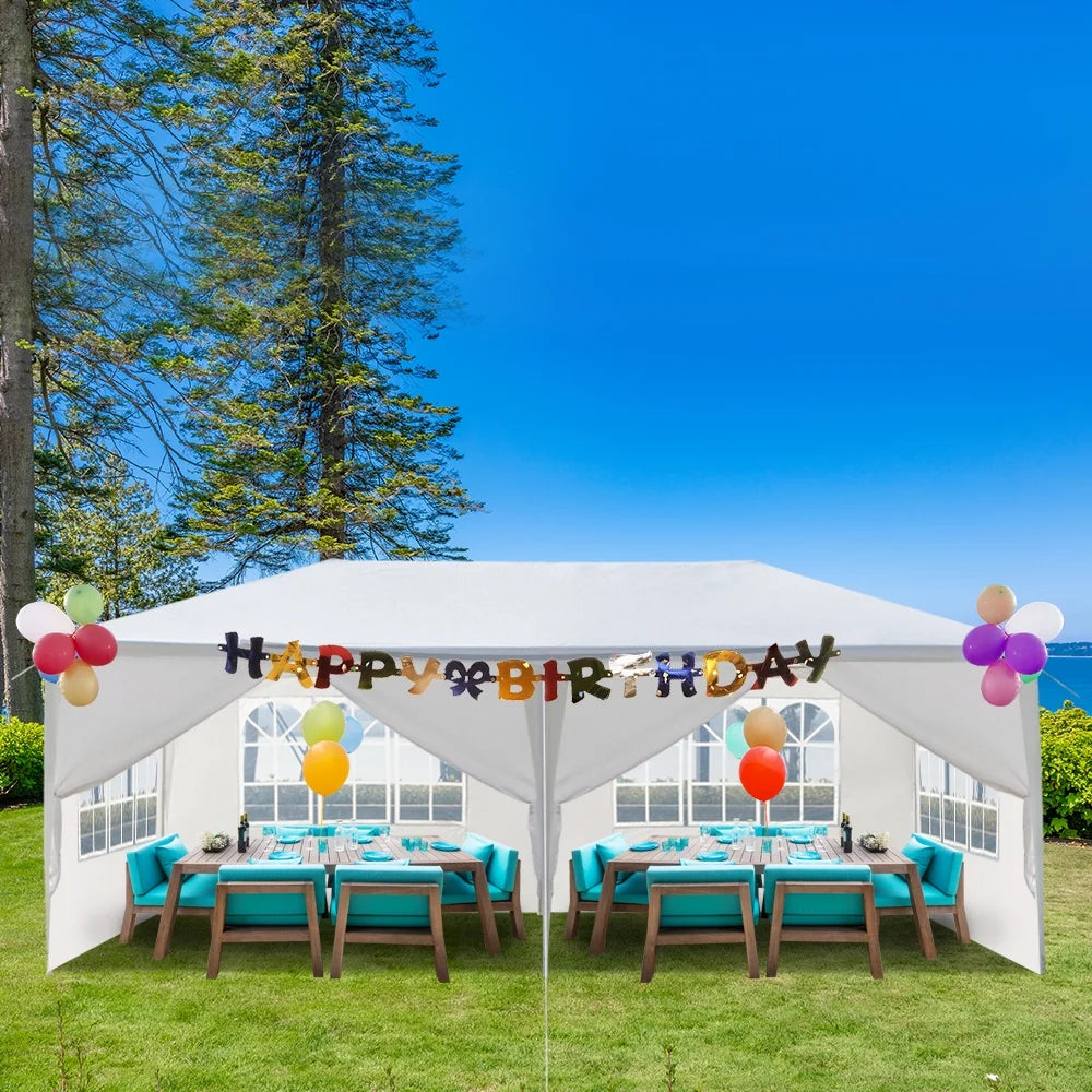 Waterproof Party Tent with Removable Sidewalls T19954