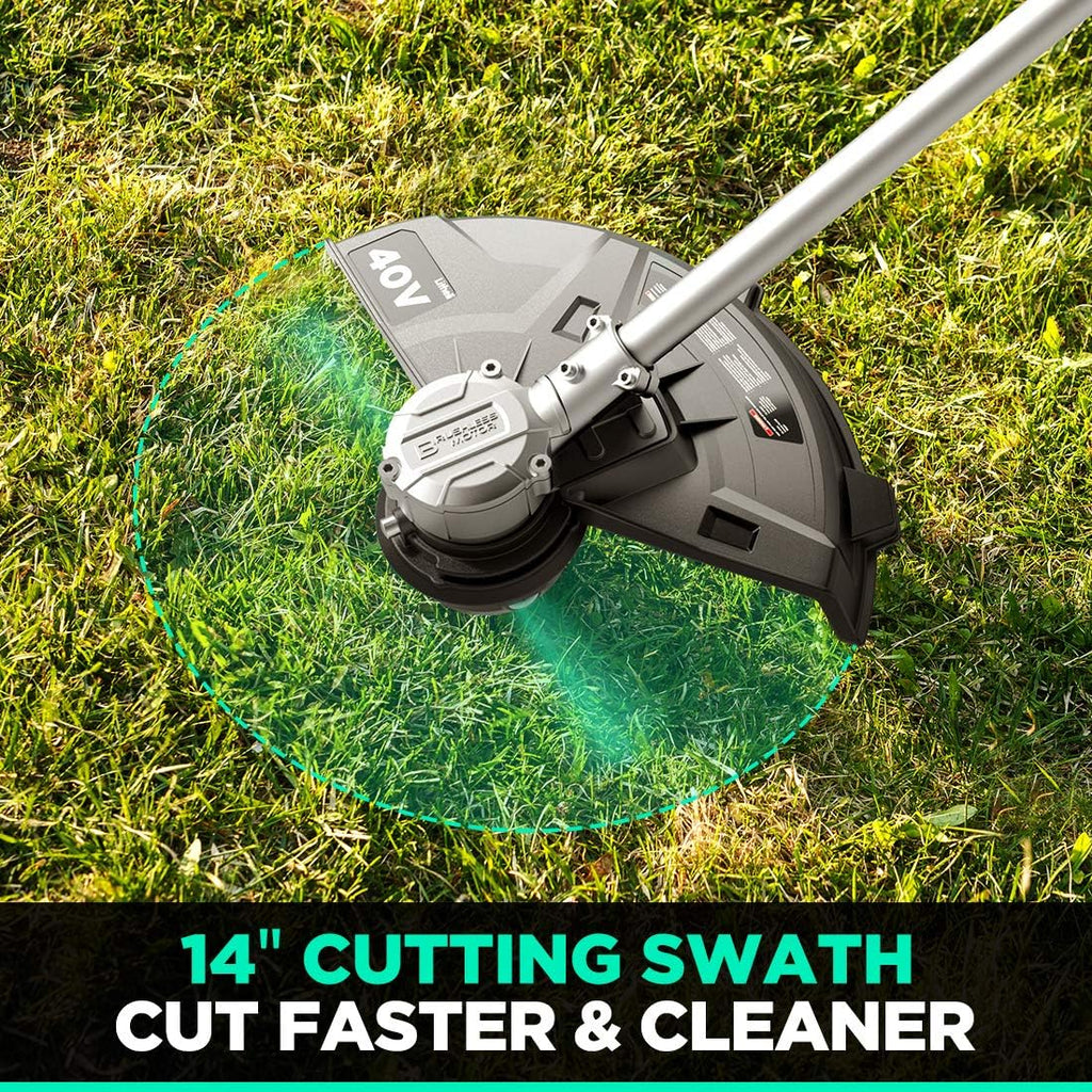 40V Cordless String Trimmer with 2.0Ah Battery & Charger N6774