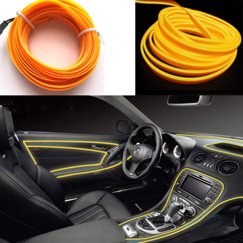 Blue Neon Flexible Tube Wire Light 2m/6ft Z988