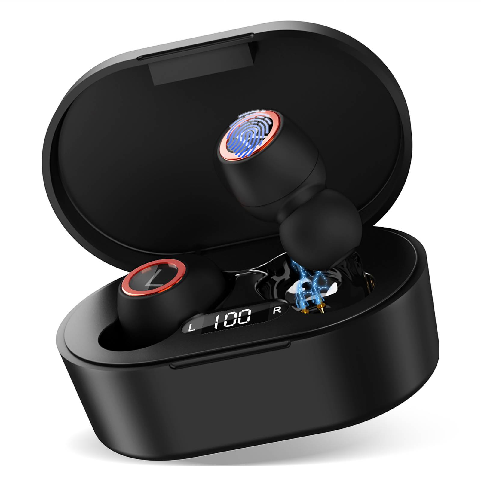 Wireless Earbuds Bluetooth 5.0 with Charging Case W2216