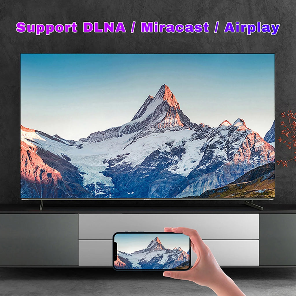 4K Smart TV Box with Remote C8135