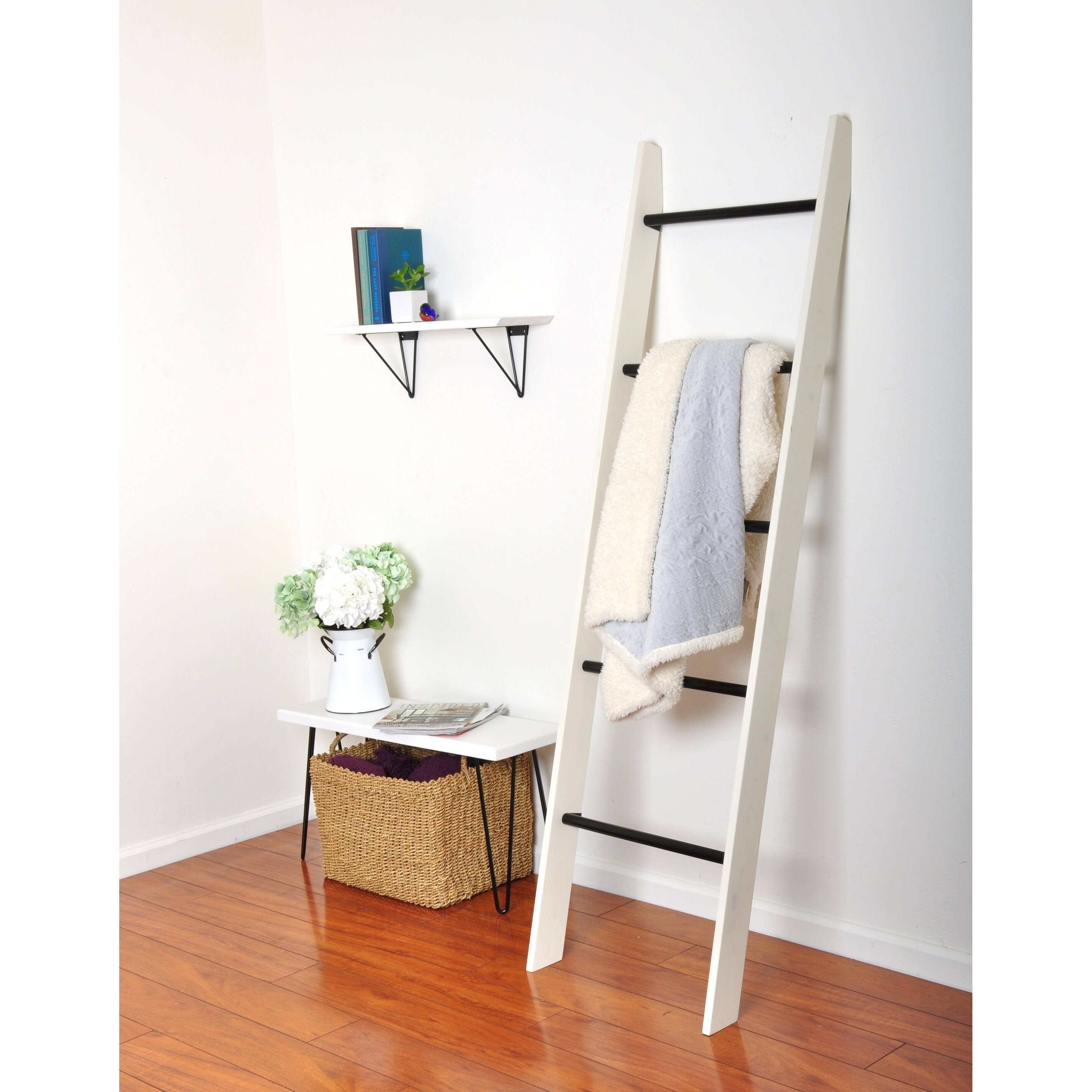 Dark Brown Wood Bracket Shelf G14125
