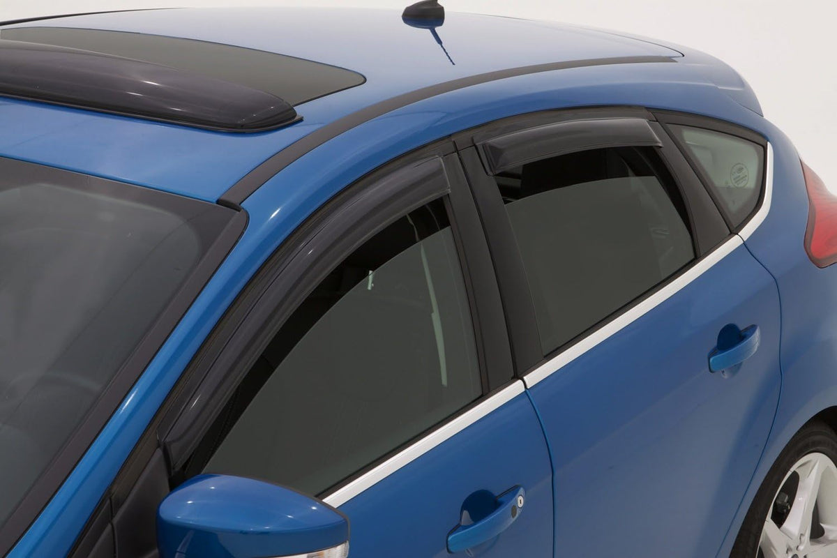 4-Piece Dark Smoke Side Window Deflector P236371