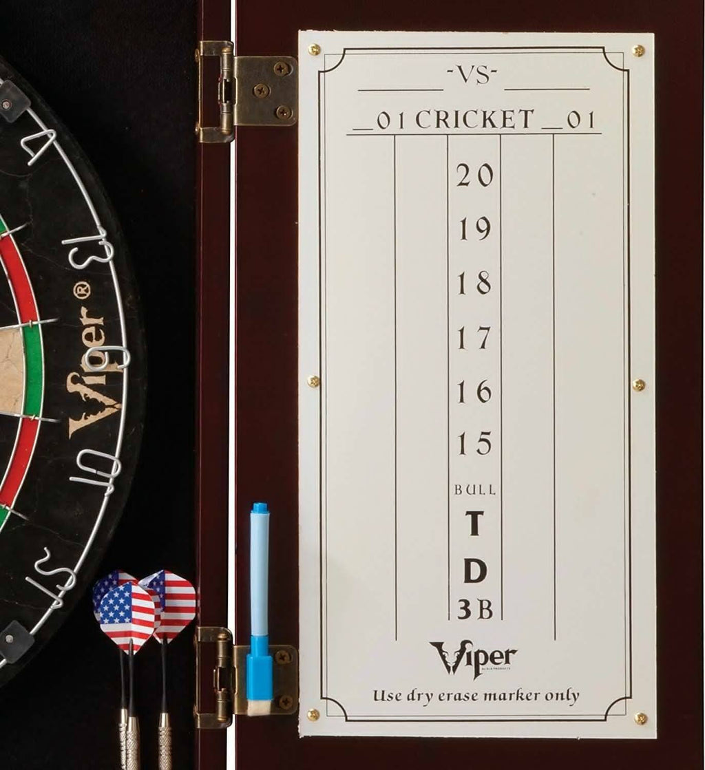 Sisal/Bristle Steel Tip Dartboard & Cabinet Bundle K732254