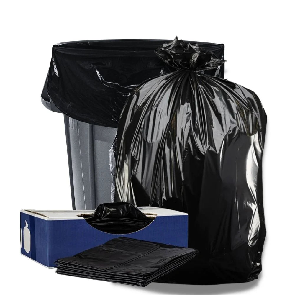 Black 2.0 Mil 50 Count Trash Bags C4892