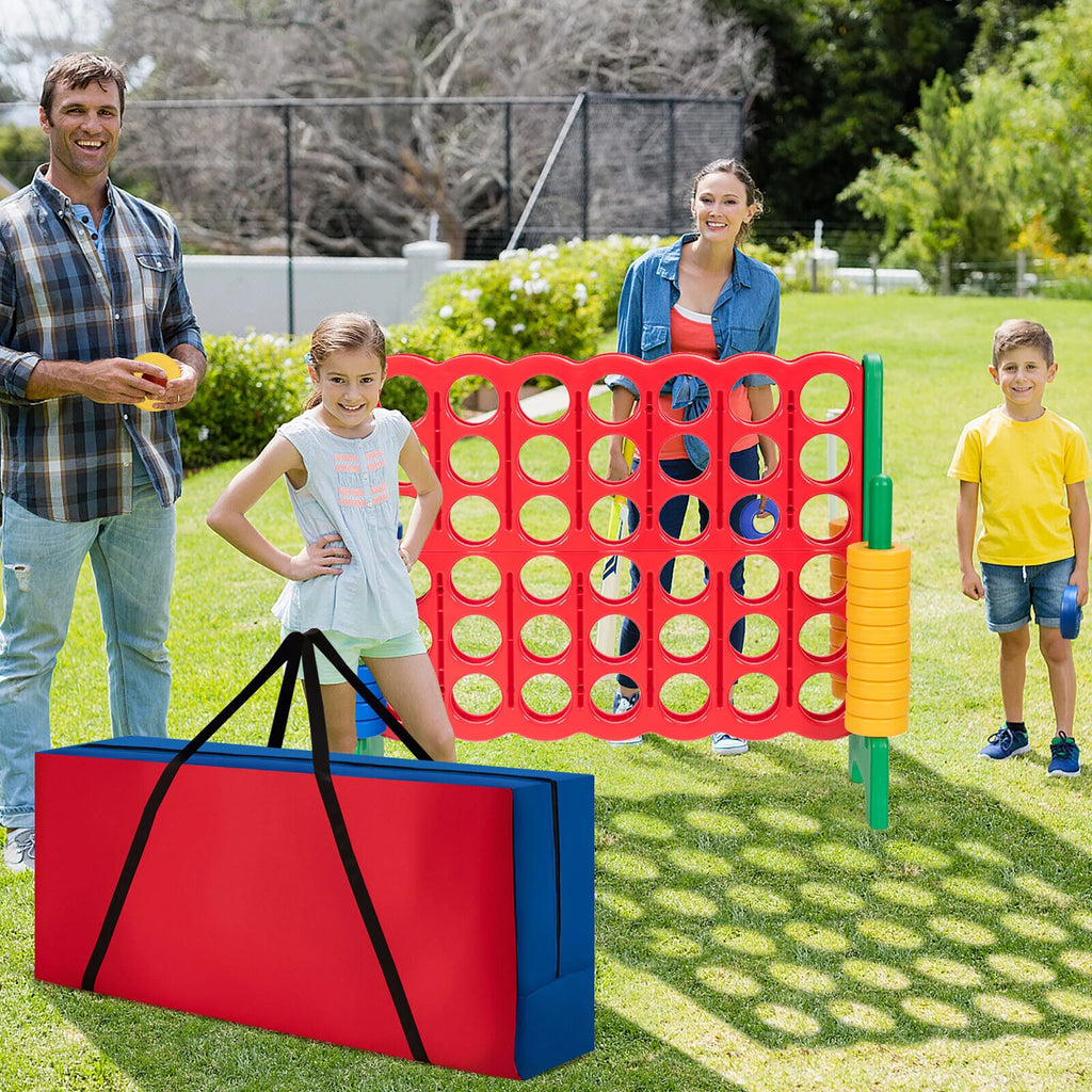 4-In-A-Row 4-to-Score Game with bag T132