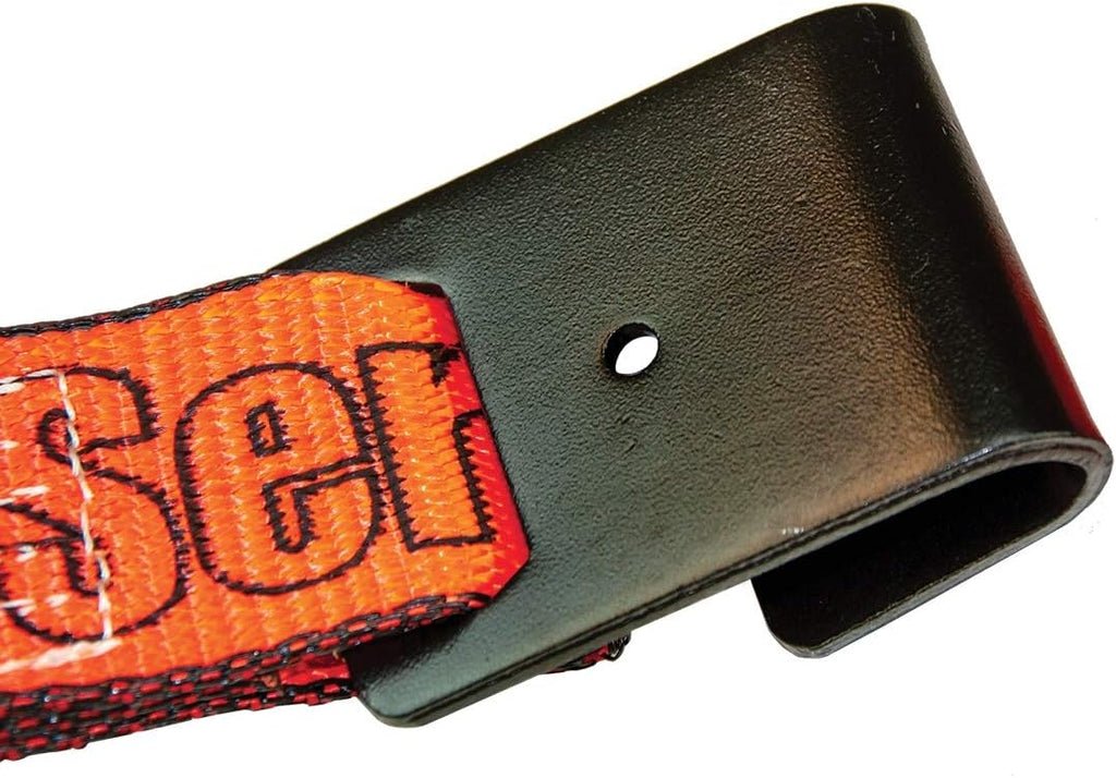2 Inch x 27 Foot Winch Strap with Flat Hook, 4 Pack E404493